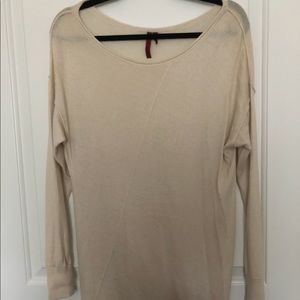 Beige long Sweater/Shirt